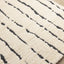 Talia Rug - Black Rain corner