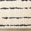 Talia Rug - Black Rain corner detail