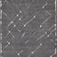 Talia Rug - Black Broken Lattice sample