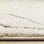 Talia Rug - White Broken Lattice pile height