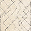 Talia Rug - White Broken Lattice full sample