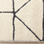 Talia Rug - Geometric Lattice corner detail