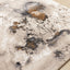 Zola Distressed Rug - Foliage corner