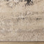 Zola Distressed Rug - Beige Cream corner detail