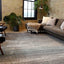 Maroq Shag Rug - Blue / Grey Stripes video